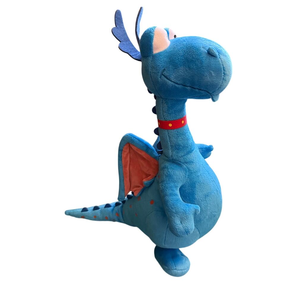 Disney Store Doc McStuffins Blue Dragon Plush Stuffed Animal
